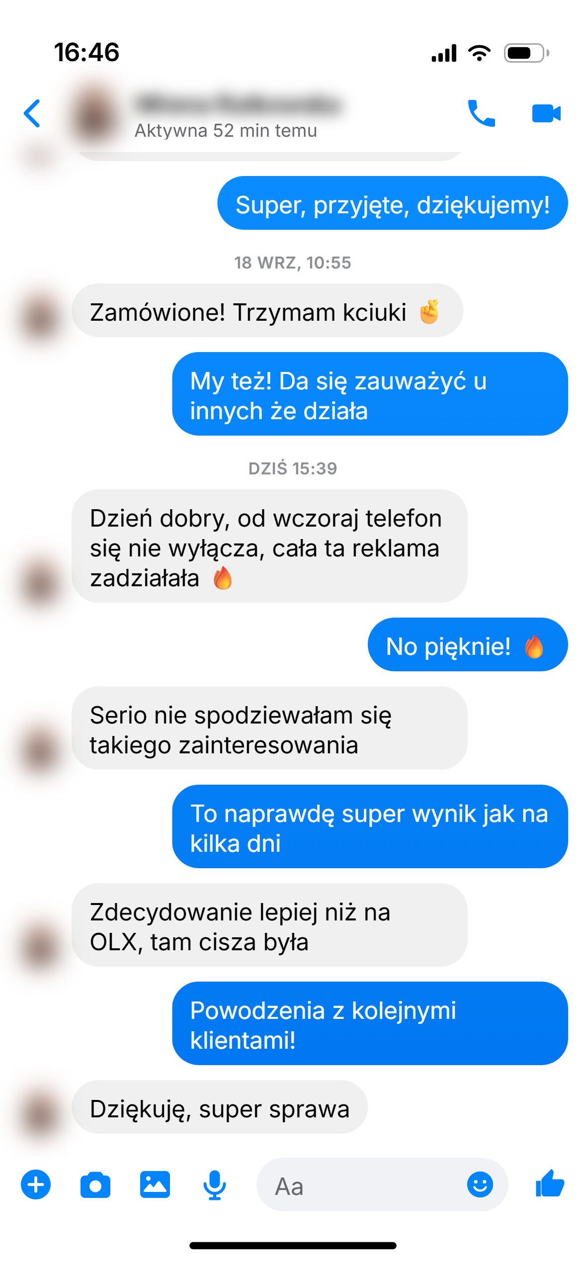 Rozmowa z klientem 49
