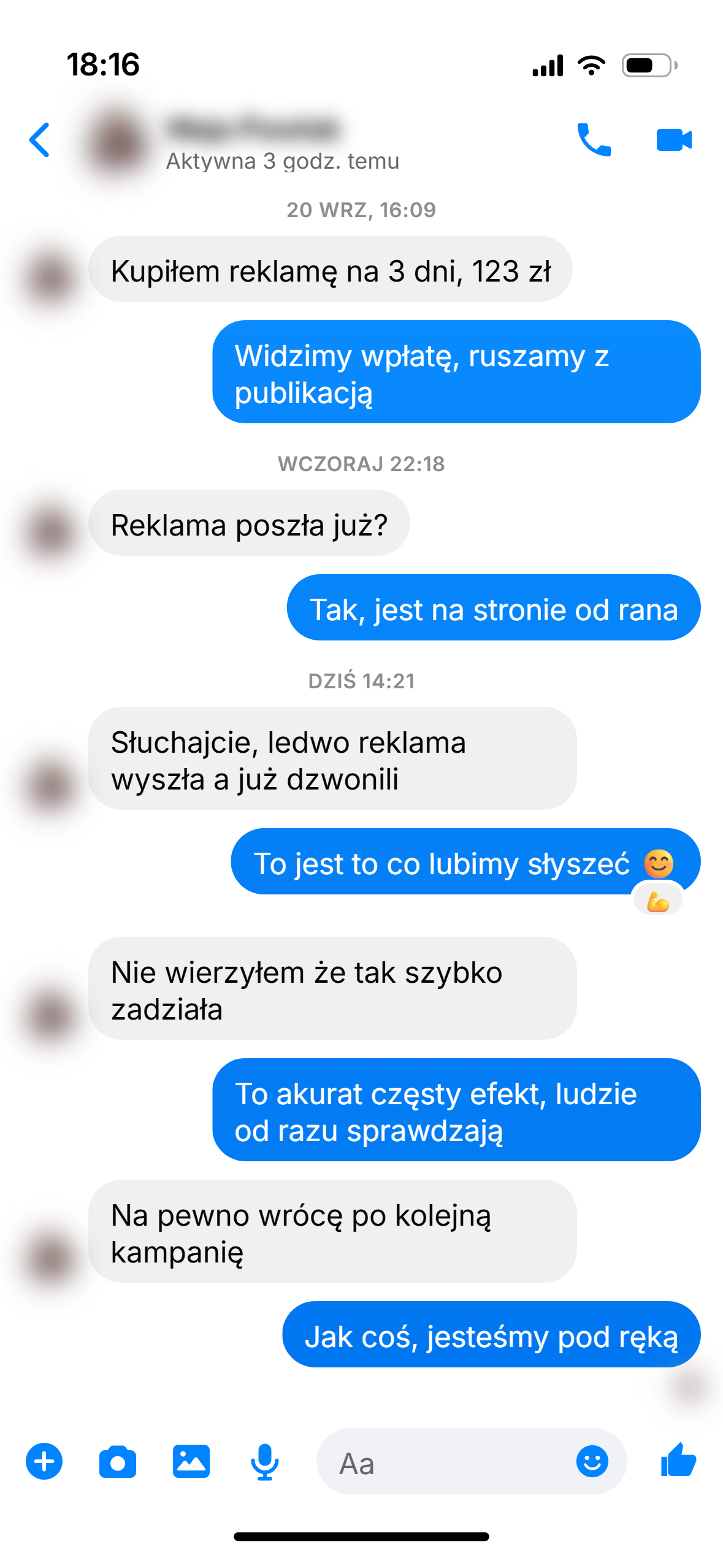 Rozmowa z klientem 50